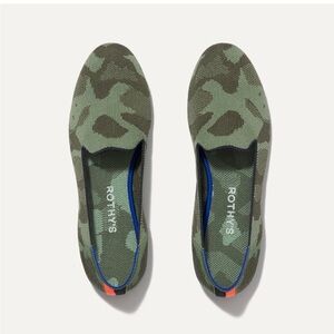 Rothy’s in olive green camo size 6.5